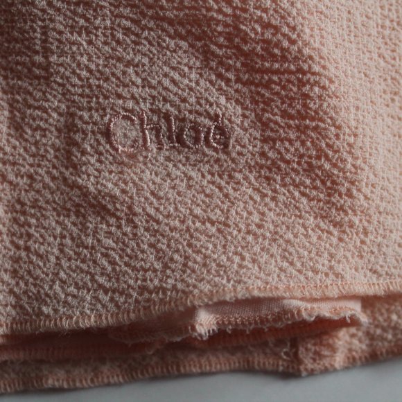 Chloe Girl's Kid's Frill Blouse Size 10Y Light Pink - Picture 8 of 8